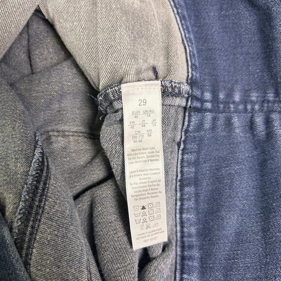 Spanx The Signature Straight Jeans Womens 29 Pull On Side Zip Comfort Staple - Picture 11 of 11